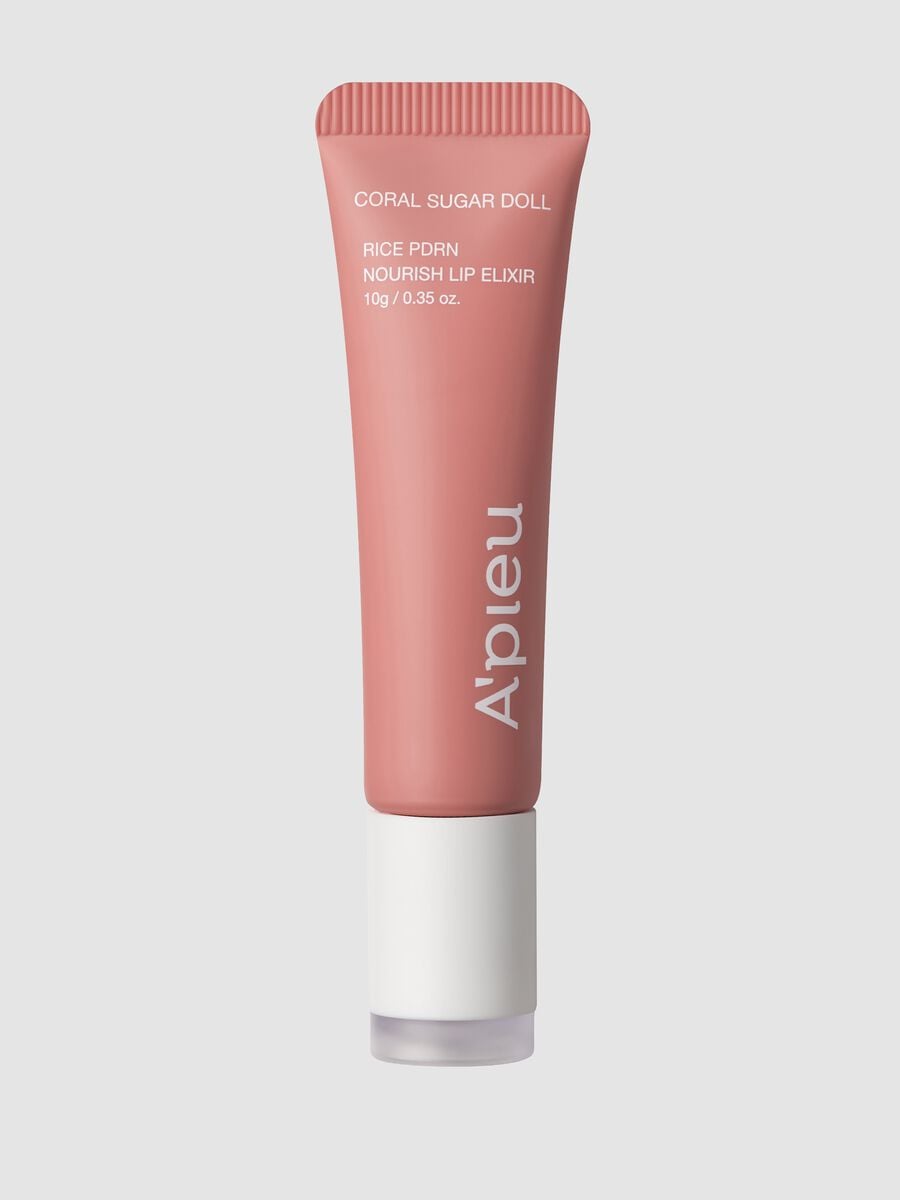 Rice PDRN Nourish Lip Elixir Coral Sugar Doll 10g - Korean makeup_0