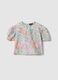 Girls' pure cotton multicolour regular fit shirt with pattern_3