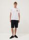 White pure cotton regular-fit short-sleeve T-shirt_1