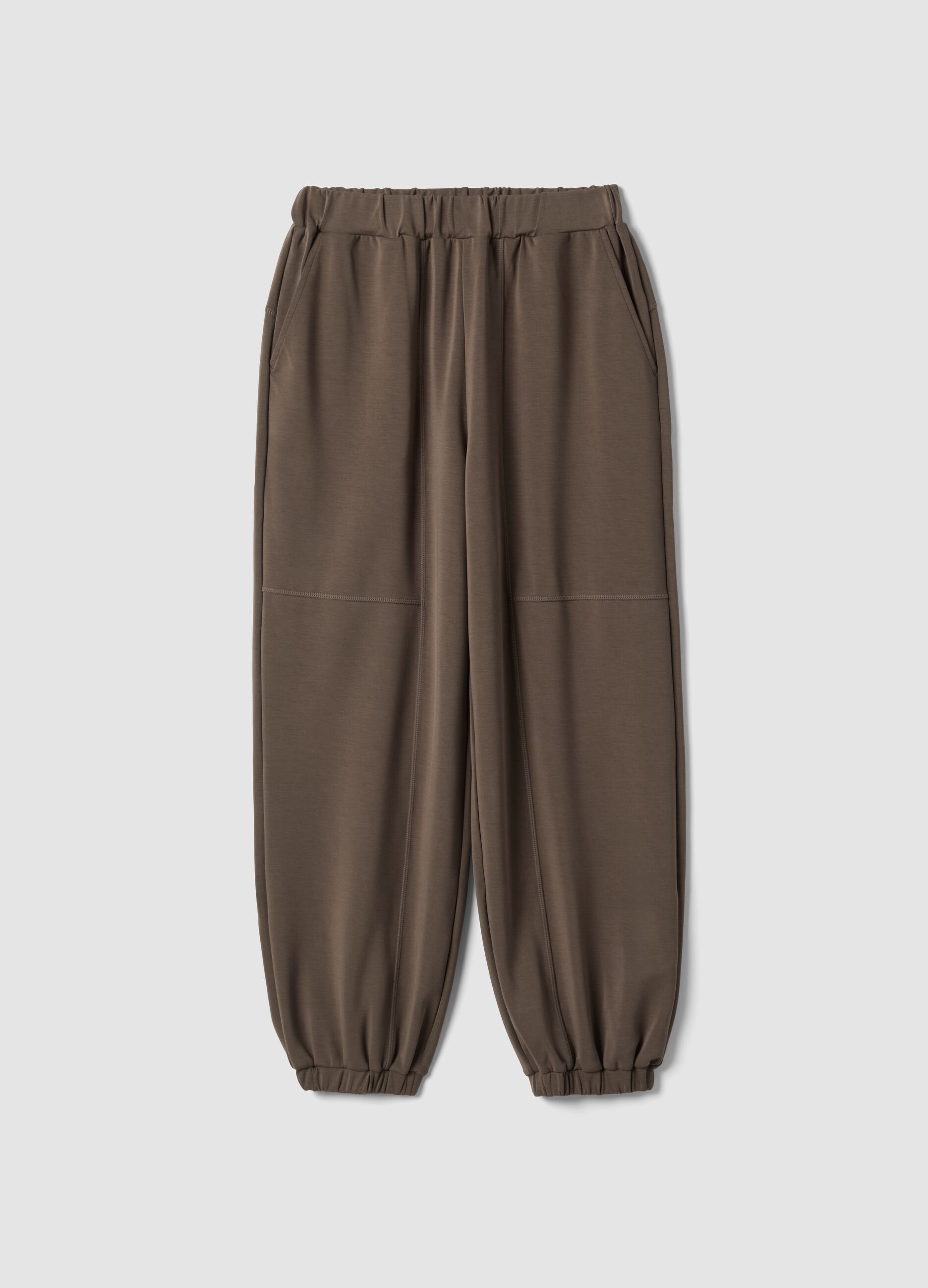 Green soft-touch joggers ALTAVIA STUDIO