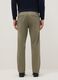 Beige chino trousers in stretch cotton slim fit_2