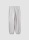Grey pure organic cotton jogger trousers for boys, relaxed fit_5