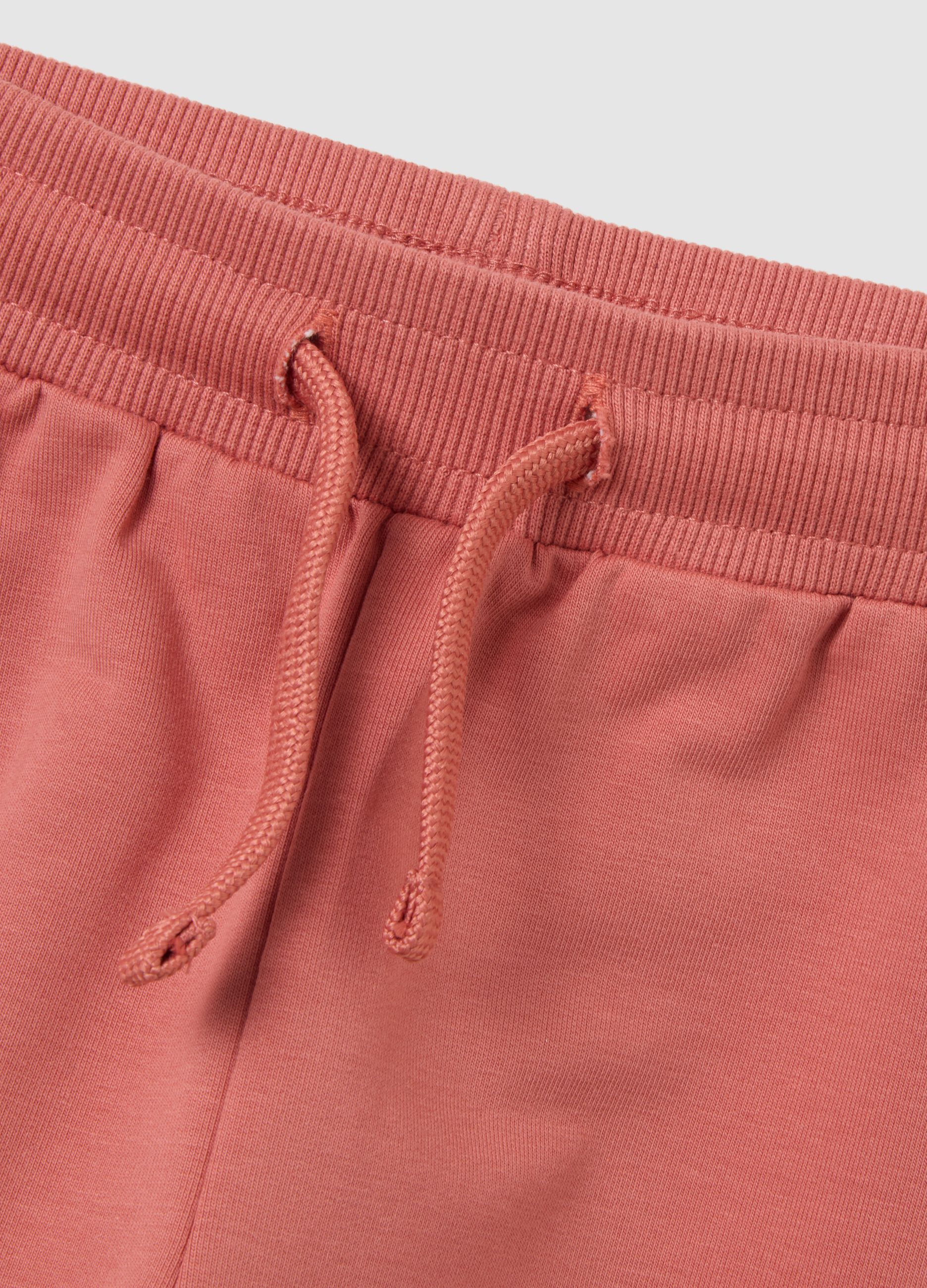 M&auml;dchenrosa Baumwollhose mit regular Fit