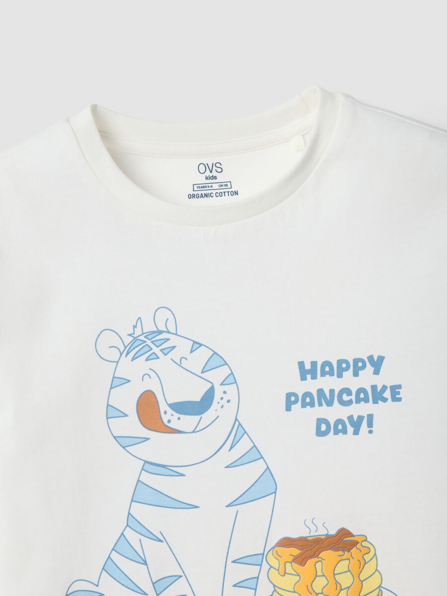 Multicolour pure cotton regular fit children's pyjamas_3