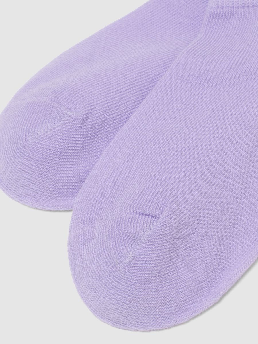 Girls' multicolour cotton blend socks multipack_2