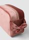 Pink ribbed stretch-fabric toiletry bag_2