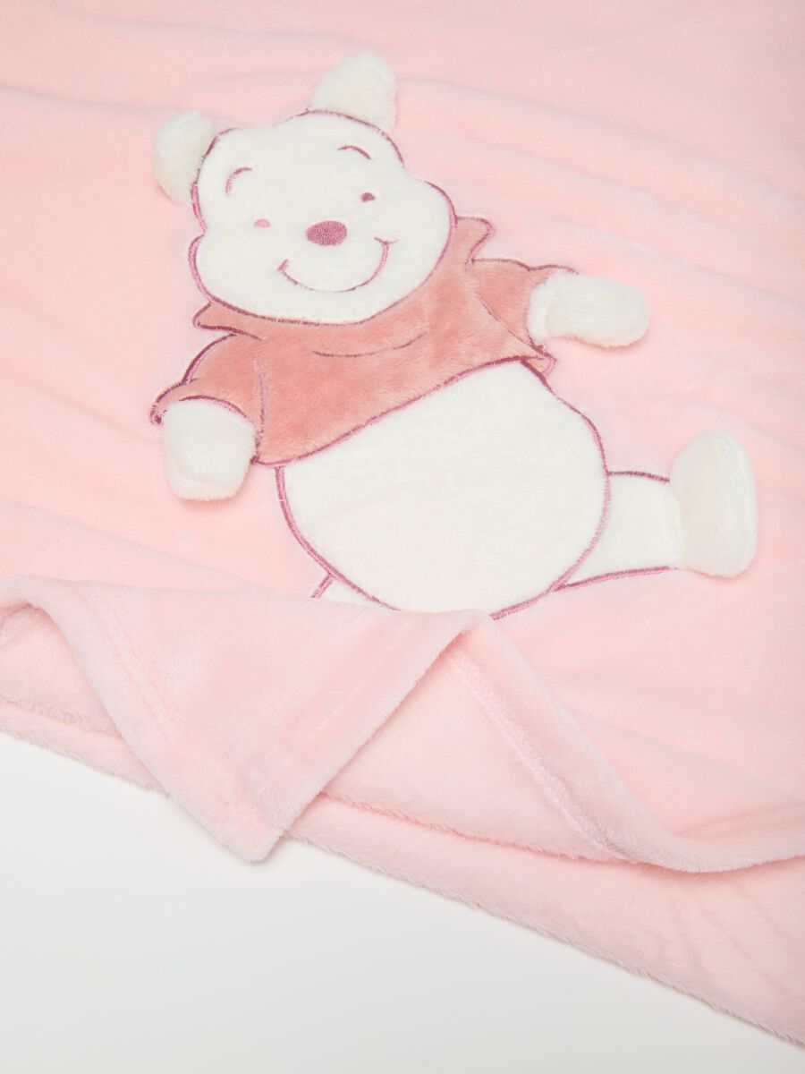 Baby Blanket in Pink Coral Fleece_1