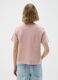 Pink pure cotton regular fit T-shirt_2