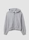 Grey organic cotton hooded sweatshirt_4