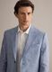 Blazer azzurro in puro lino slim fit_3
