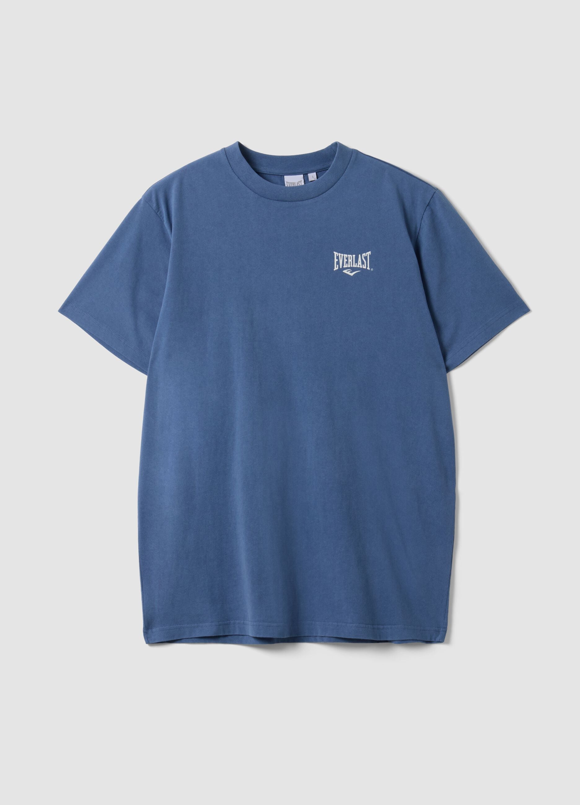&Mu;&pi;&lambda;&epsilon; &kappa;&omicron;&nu;&tau;&omicron;&mu;ά&nu;&iota;&kappa;&omicron; T-shirt &alpha;&pi;ό 100% &beta;&alpha;&mu;&beta;ά&kappa;&iota; &mu;&epsilon; &lambda;&omicron;&gamma;ό&tau;&upsilon;&pi;&omicron;