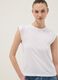 White short sleeve pure cotton T-shirt regular fit_3
