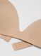 Beige regular fit bra_5