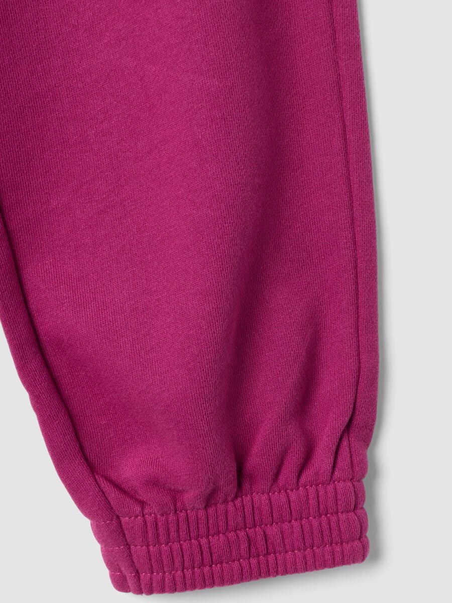Violette Jogginghose aus Bio-Baumwolle_3