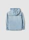 Camicia in puro cotone denim blu regular fit per bambino_1