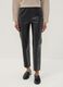 Leggings neri slim fit con vita regular ed elastico_1