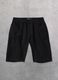 100% Linen Shorts Black_4