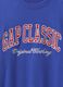 Sweat-shirt bleu Gap Classic avec imprim&eacute;_5