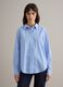 Light blue striped cotton shirt with regular fit_2