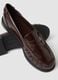 Classic glossy brown loafers_1