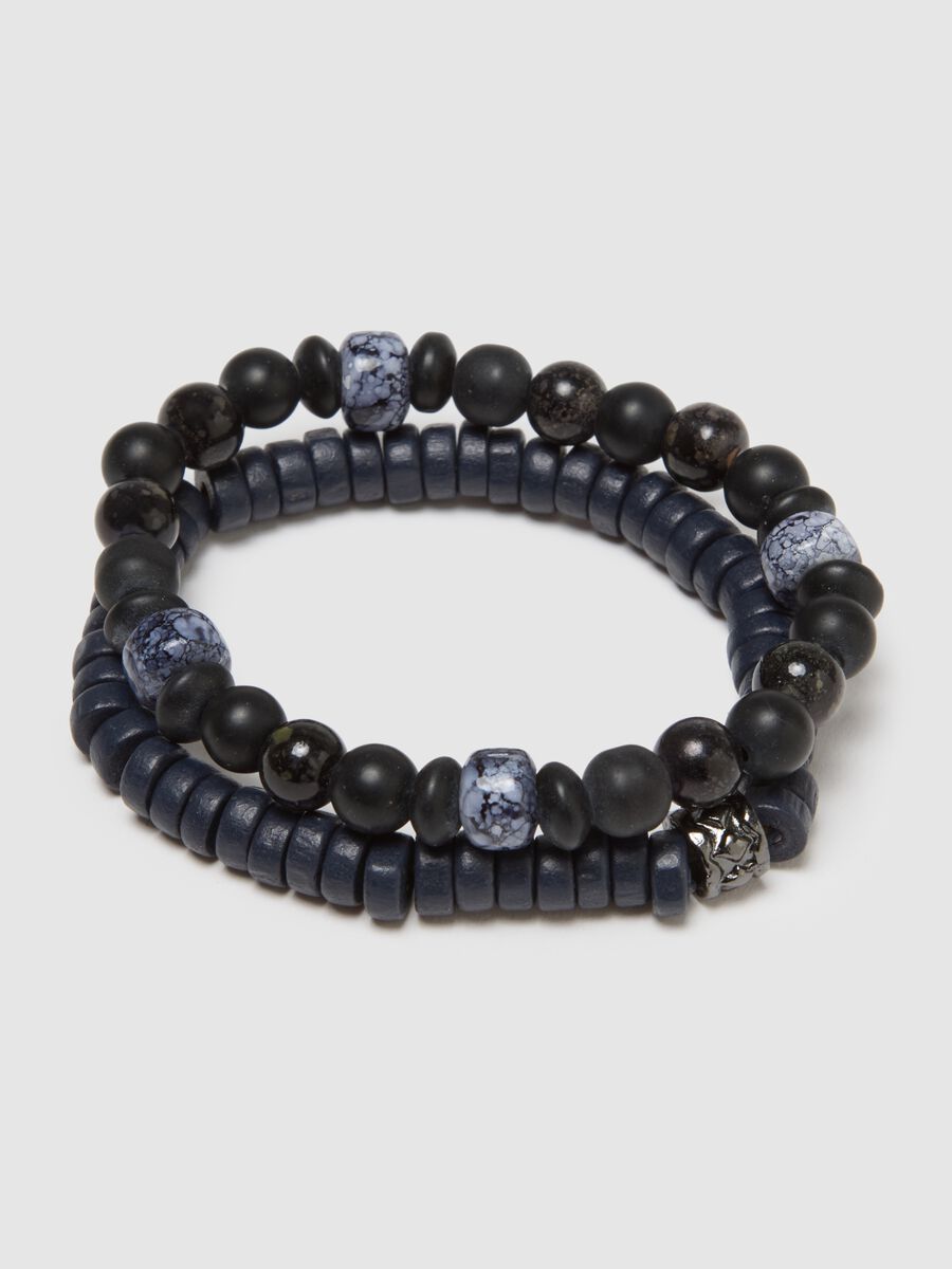 Multicolour Glass Bracelet Twin Pack_1