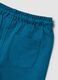 Boys&rsquo; blue pure cotton shorts with elasticated waistband_3