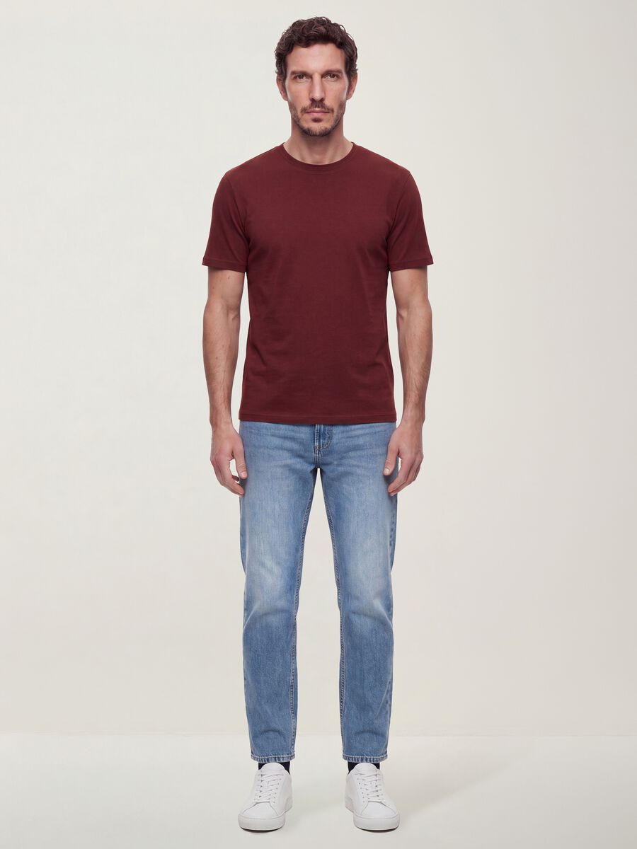 &Kappa;ό&kappa;&kappa;&iota;&nu;&omicron; &kappa;&omicron;&nu;&tau;&omicron;&mu;ά&nu;&iota;&kappa;&omicron; T-shirt &alpha;&pi;ό 100% &beta;&alpha;&mu;&beta;ά&kappa;&iota;, relaxed &epsilon;&phi;&alpha;&rho;&mu;&omicron;&gamma;ή_1