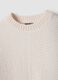 White long-sleeved crew-neck knit top_3