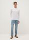Pure Cotton Denim Blue Carrot Fit Jeans_0