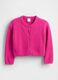 Pink Cotton Blend Cardigan_1