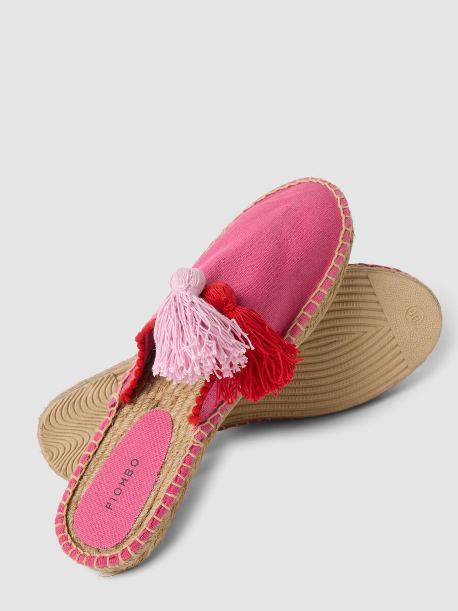 Pink Sliders with Tassels_3