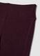 Purple flared leggings in stretch viscose jersey_1