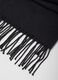 Black Scarf with Fringes_2