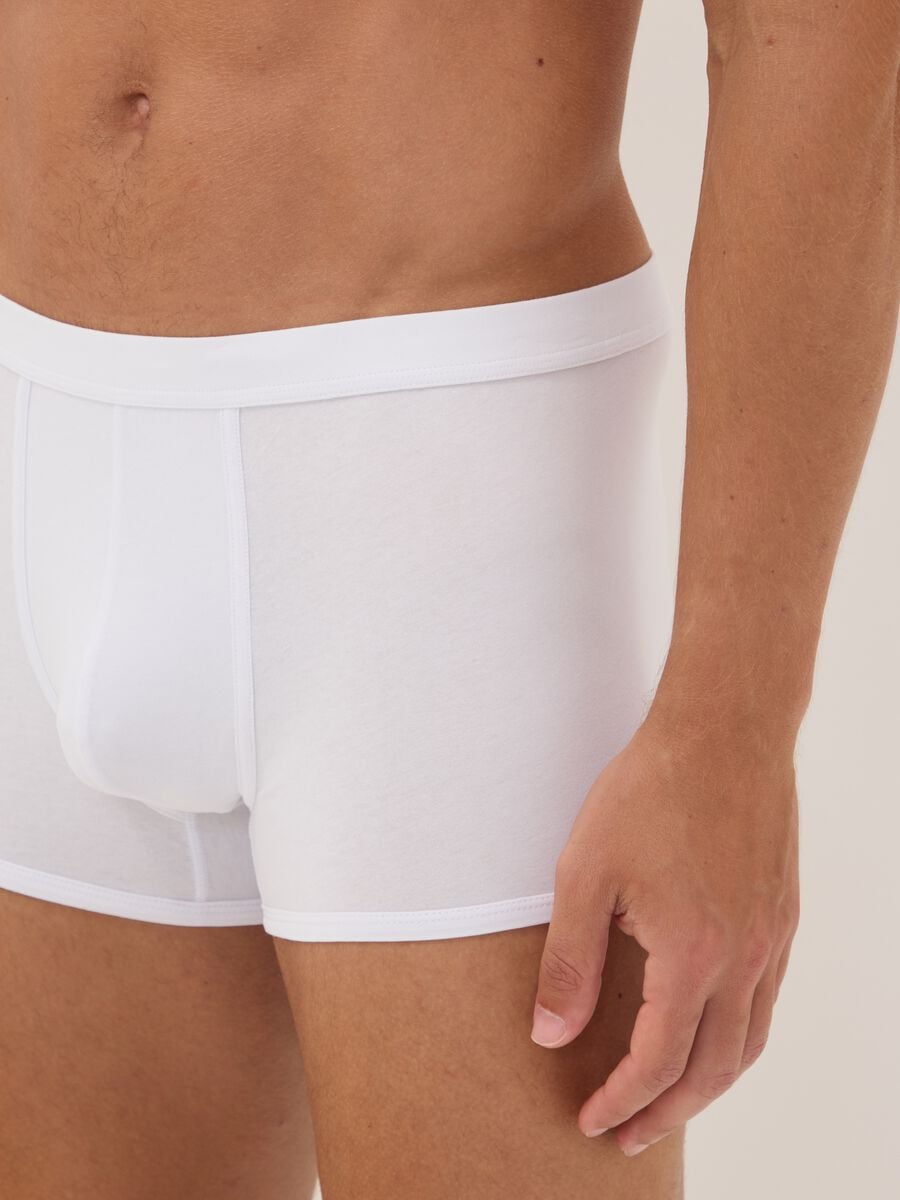 3-pack of white stretch extra-fine cotton boxer shorts_3
