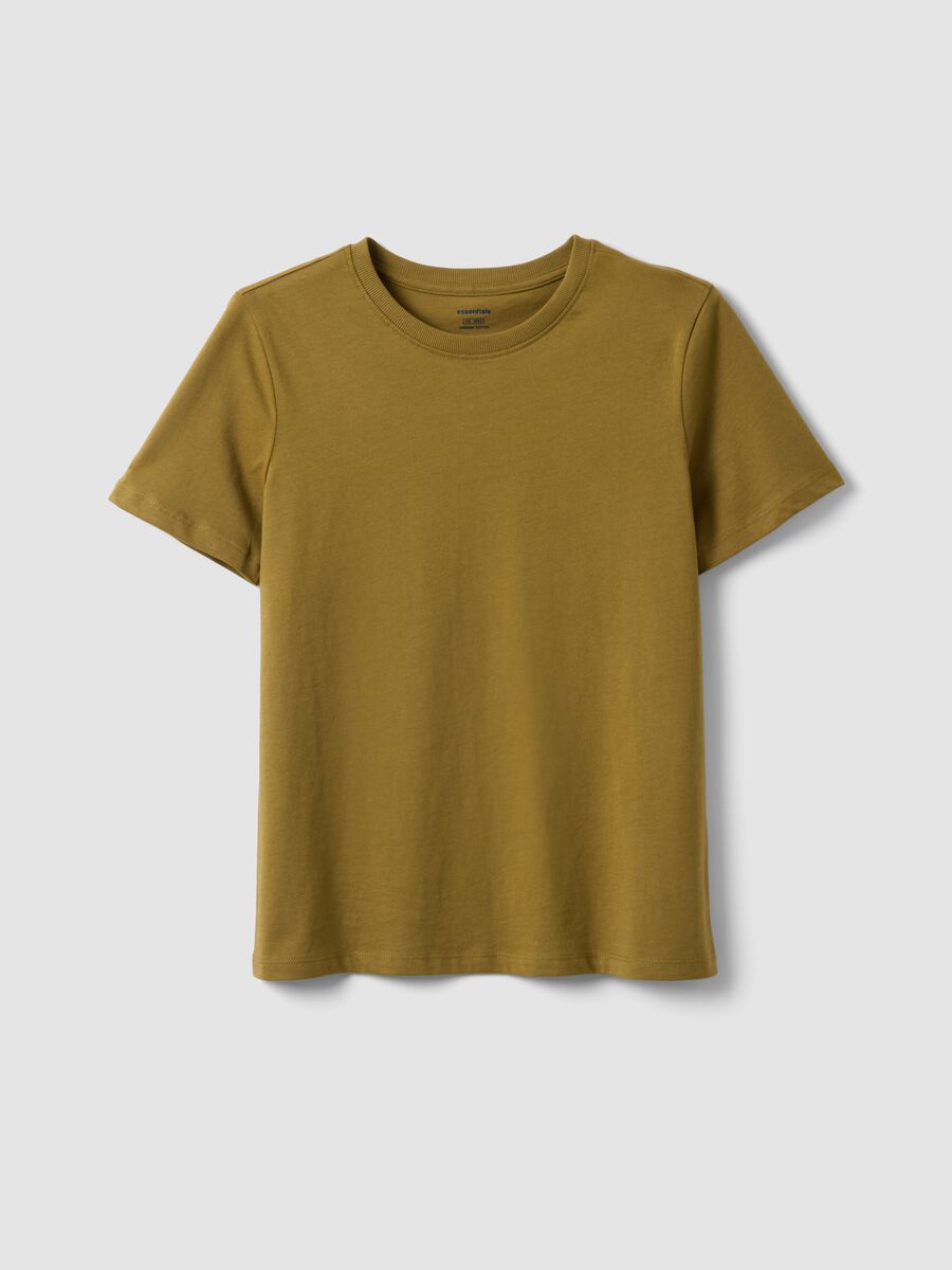 &Pi;&rho;ά&sigma;&iota;&nu;&omicron; &kappa;&omicron;&nu;&tau;&omicron;&mu;ά&nu;&iota;&kappa;&omicron; T-shirt &alpha;&pi;ό 100% &beta;&alpha;&mu;&beta;ά&kappa;&iota;, regular fit_4