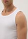 Wei&szlig;e Tanktop aus reiner Baumwolle im Regular Fit_3