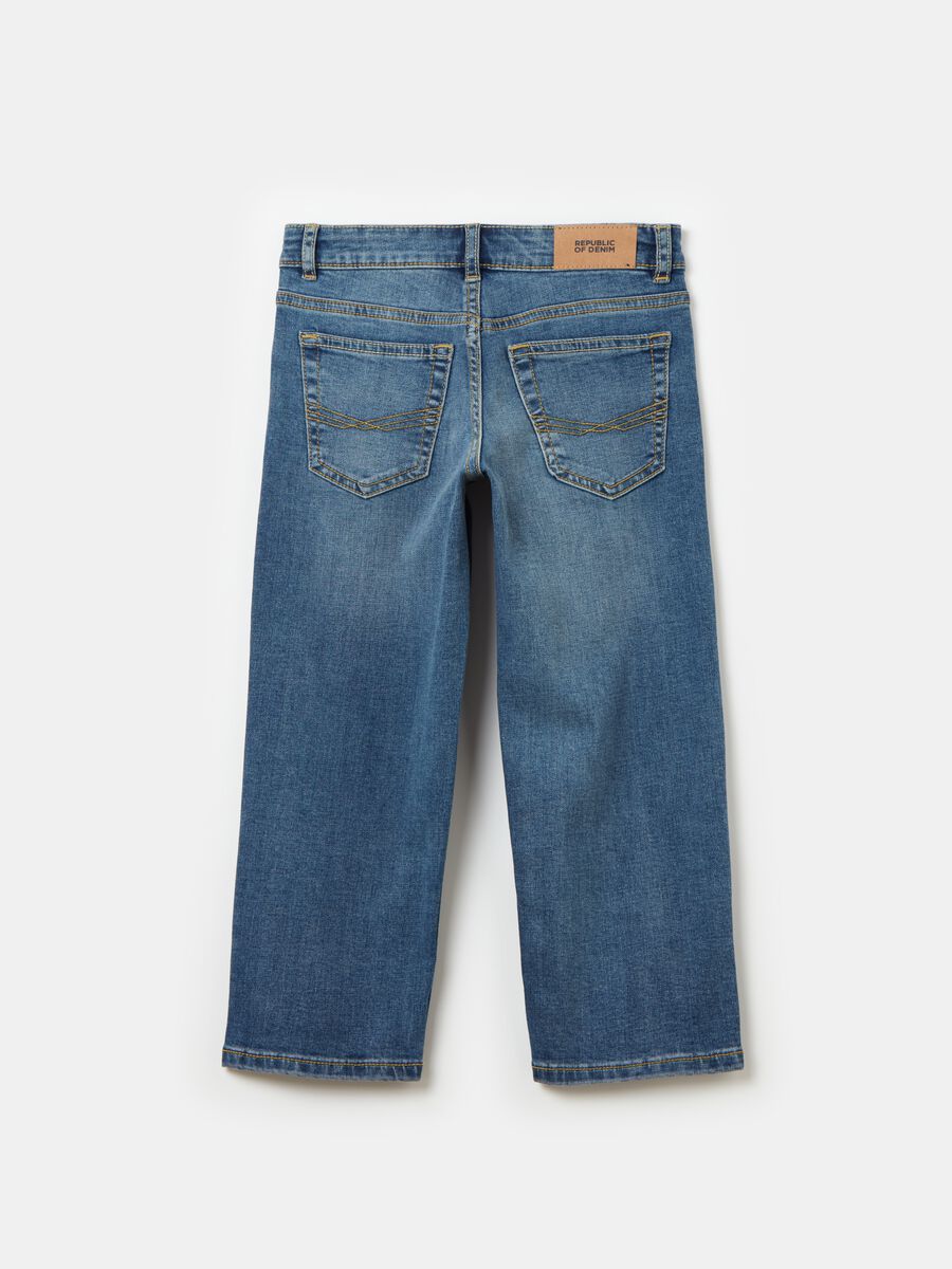 Loose-fit jeans with five pockets_1