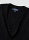 Black viscose-blend V-neck cardigan, regular fit_2