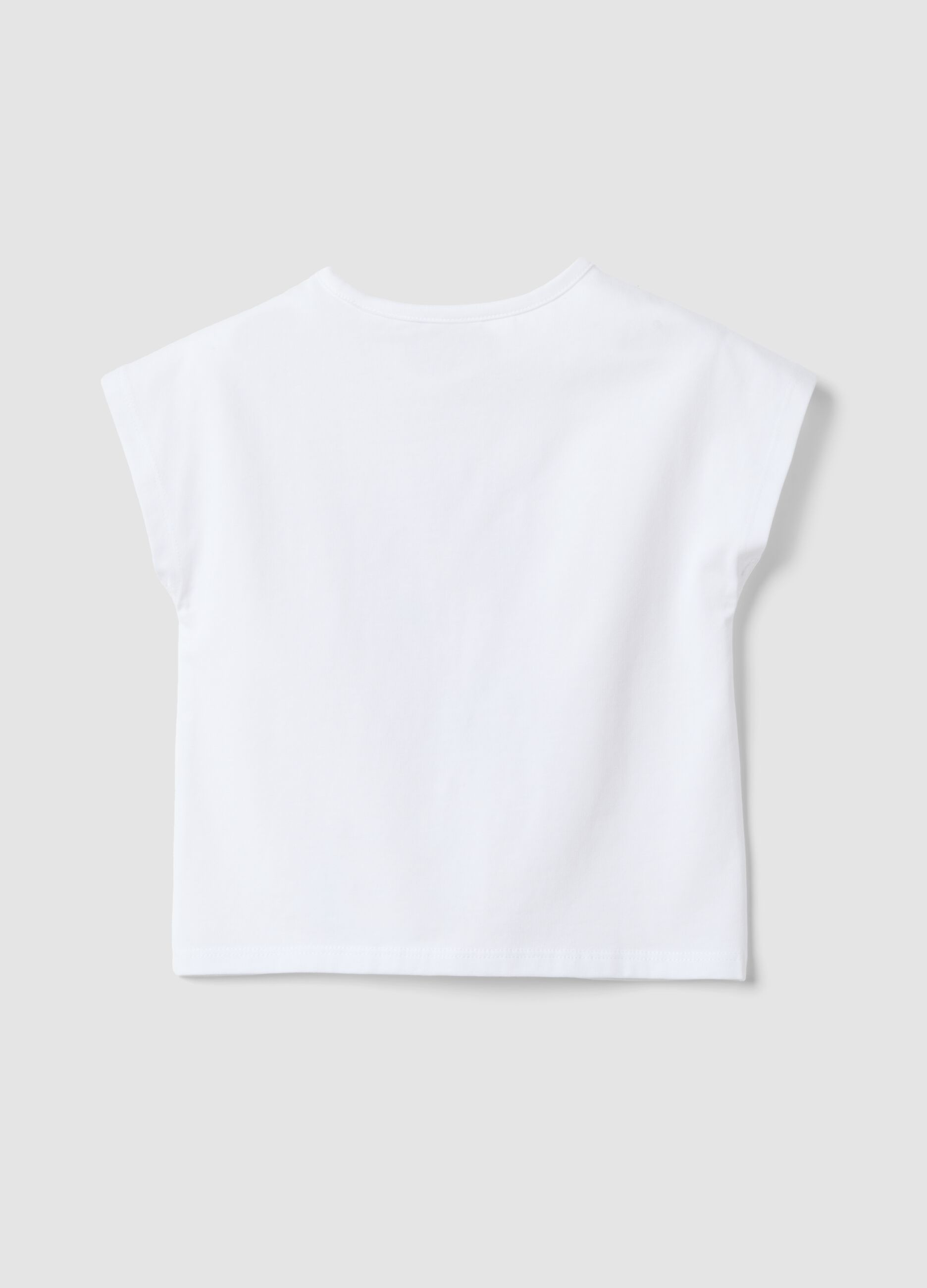 &Lambda;&epsilon;&upsilon;&kappa;ό T-shirt &alpha;&pi;ό &epsilon;&lambda;&alpha;&sigma;&tau;&iota;&kappa;ό &beta;&alpha;&mu;&beta;ά&kappa;&iota; &mu;&epsilon; &kappa;ό&mu;&pi;&omicron; &kappa;&alpha;&iota; &sigma;&tau;ά&mu;&pi;&alpha; Toy Story &gamma;&iota;&alpha; &kappa;&omicron;&rho;ί&tau;&sigma;&iota;&alpha;