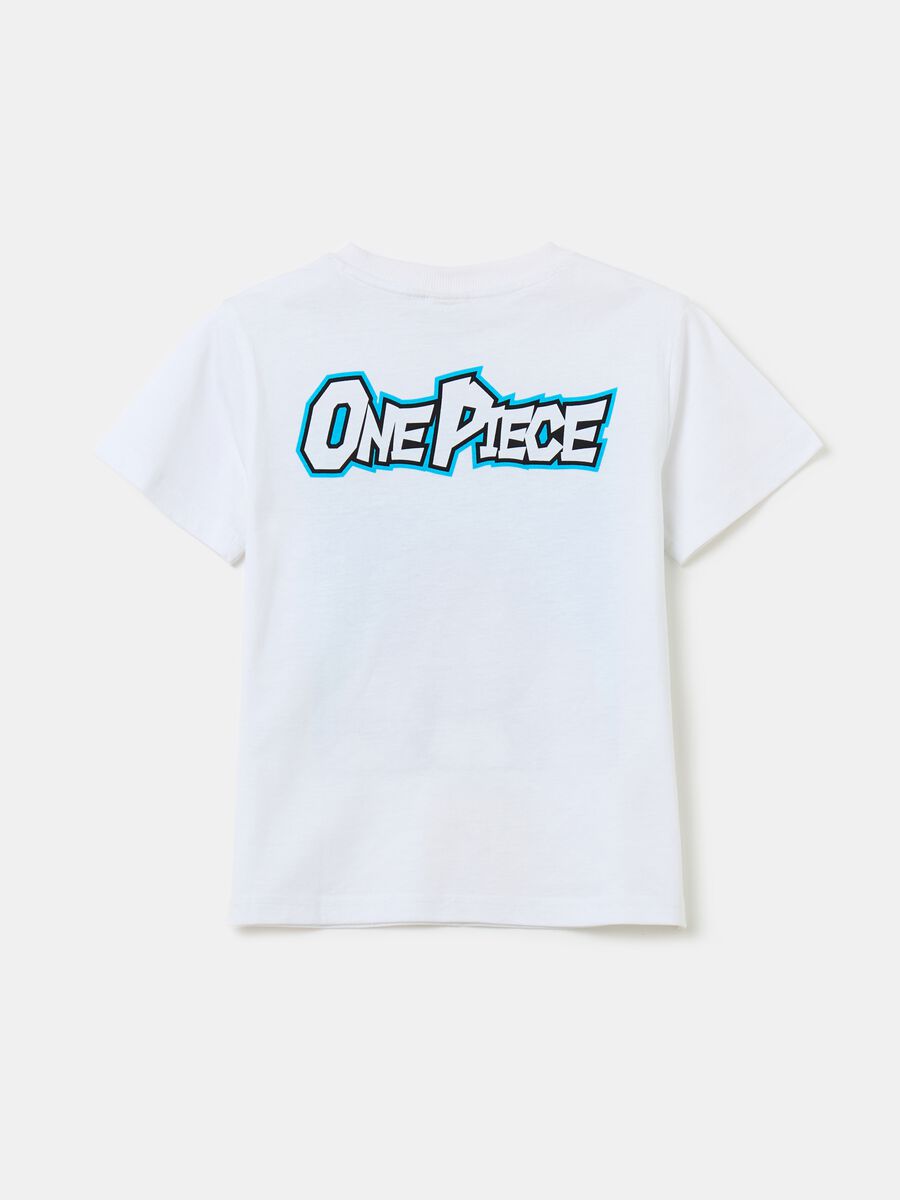 T-shirt with One Piece print_1