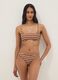 Stretch-Bikinihose mit bunten Streifen_0