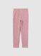 Elasticated Pink Leggings for Girls_0