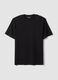 Relaxed Fit Black Pure Cotton Short Sleeve T-Shirt_4