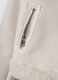White slim-fit jacket with diagonal zip and shearling-effect trims_3