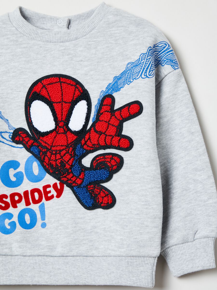 Plush jogging set with Spidey patch_2
