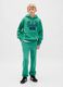 Gr&uuml;ner Kapuzenpullover f&uuml;r Kinder_2