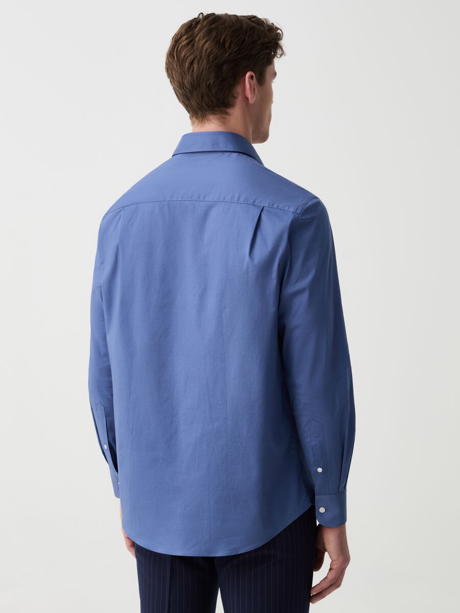 Regular-fit shirt in stretch cotton_2