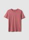 Pink pure cotton regular fit T-shirt_4