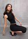 Schwarzes Tanktop mit Mock Neck_2