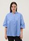 Light blue pure cotton shirt with embroidery_2
